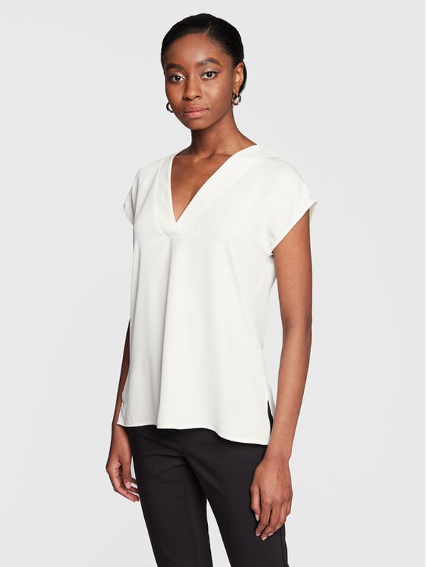 Marella Marella Блуза Globo 2331110433 Екрю Regular Fit