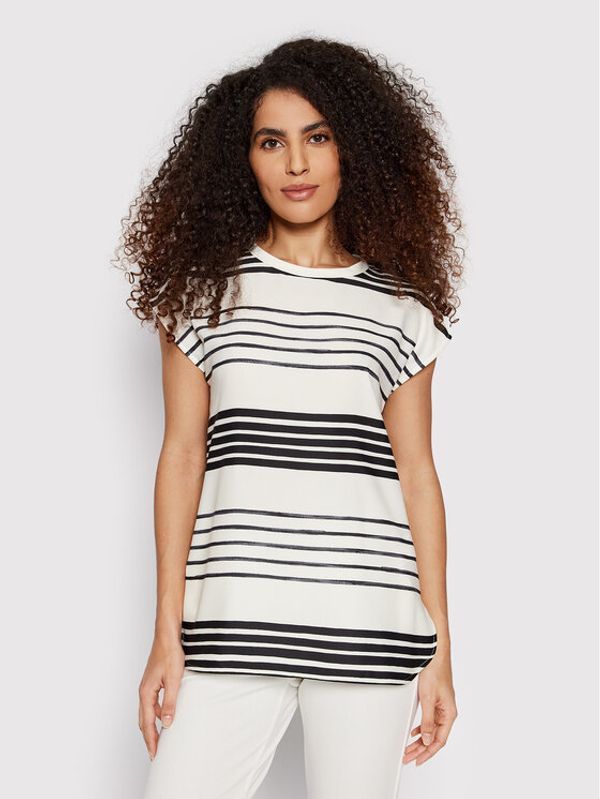 Marella Marella Блуза Imbarco 31110223 Бежов Straight Fit