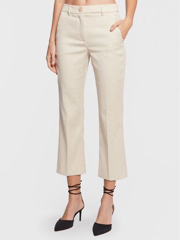 Marella Marella Чино панталони Roger 31360128 Екрю Regular Fit