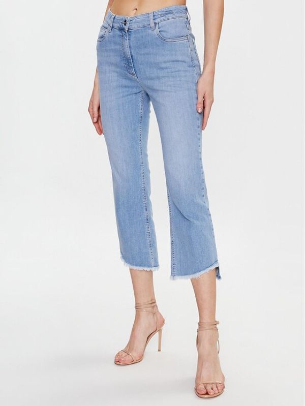 Marella Marella Дънки Fcrop 2331810434 Син Flare Fit