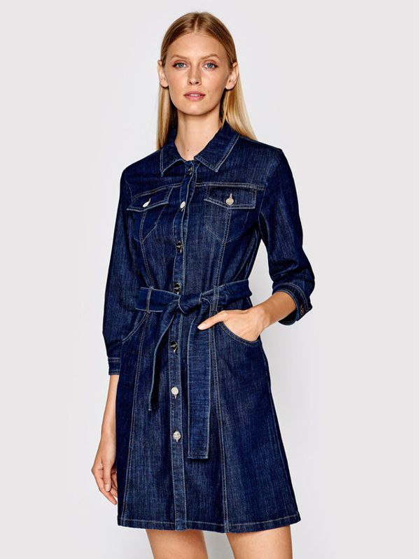 Marella Marella Дънкова рокля Varna 32260127 Тъмносин Regular Fit