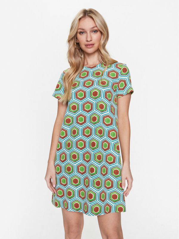 Marella Marella Ежедневна рокля Acaico 2332211331 Зелен Regular Fit