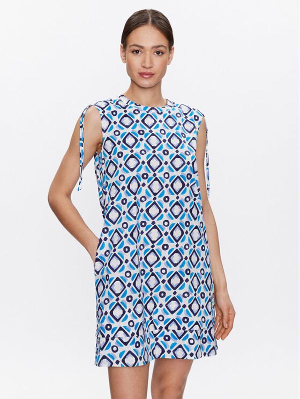 Marella Marella Ежедневна рокля Gene 2332213432 Тъмносин Regular Fit