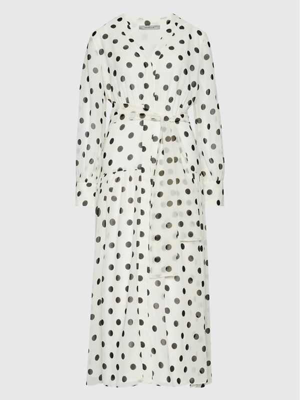 Marella Marella Ежедневна рокля Ninetta 32214422 Бял Regular Fit
