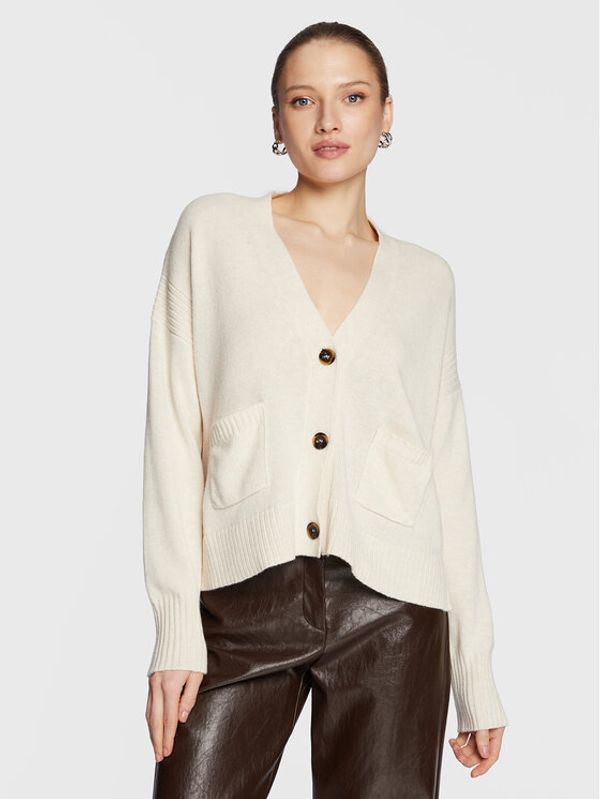 Marella Marella Кардиган Blasone 33460527 Екрю Regular Fit