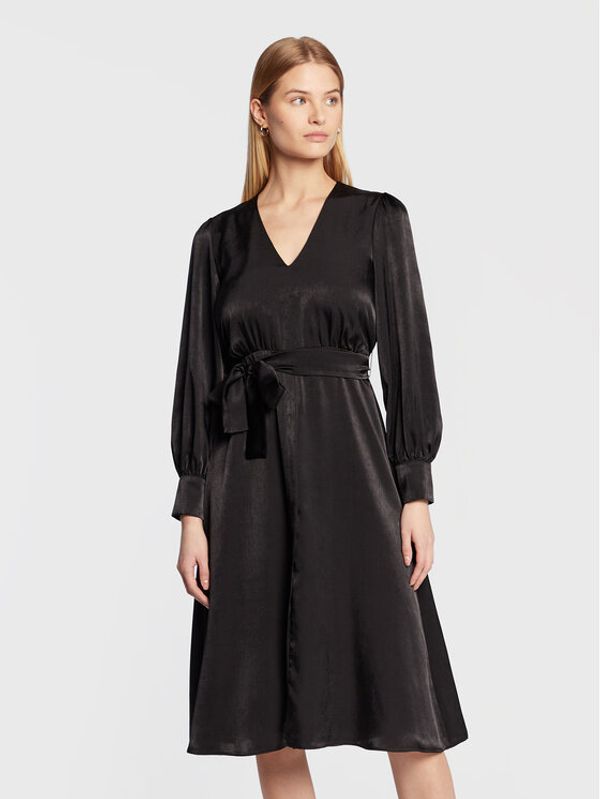 Marella Marella Коктейлна рокля Dula 32260926 Черен Regular Fit