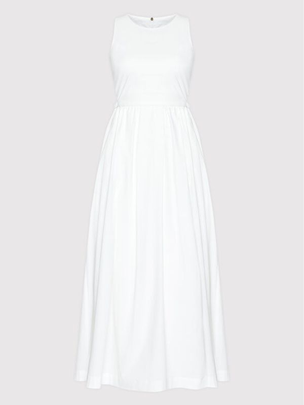 Marella Marella Лятна рокля Editor 32212722 Бял Regular Fit