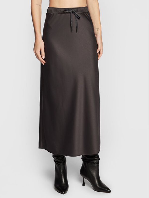 Marella Marella Миди пола Crema 31060129 Сив Regular Fit