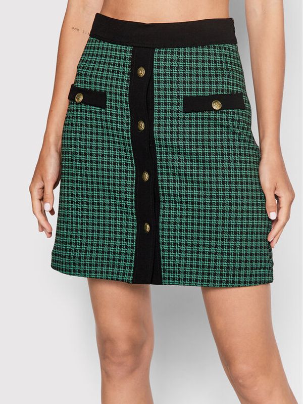 Marella Marella Мини пола Arad 37760227 Зелен Regular Fit