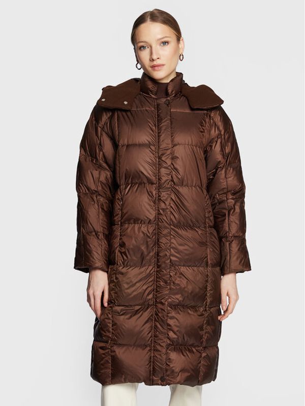 Marella Marella Пухено яке Adele 34960129 Кафяв Regular Fit