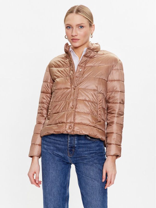 Marella Marella Пухено яке Canapa 34860227 Бежов Regular Fit
