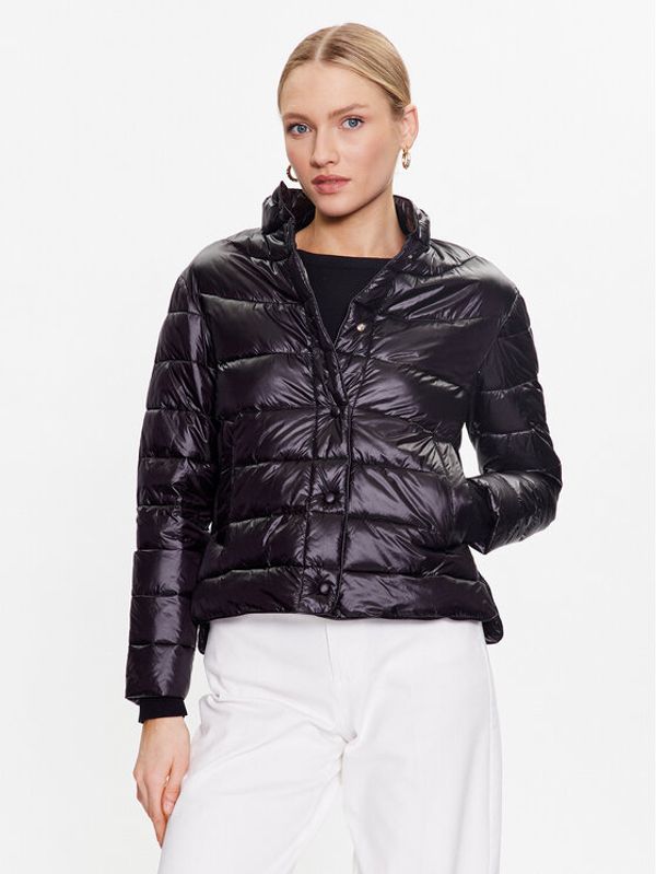 Marella Marella Пухено яке Canapa 34860227 Черен Regular Fit