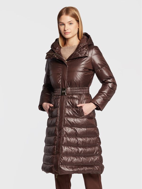 Marella Marella Пухено яке Saloon 34960426 Кафяв Regular Fit