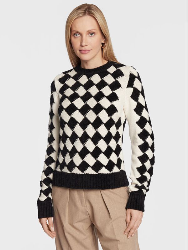 Marella Marella Пуловер Abisso 33661228 Бял Regular Fit