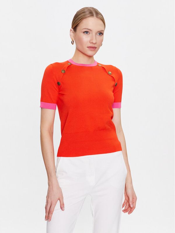 Marella Marella Пуловер Dear 2333611434 Оранжев Slim Fit