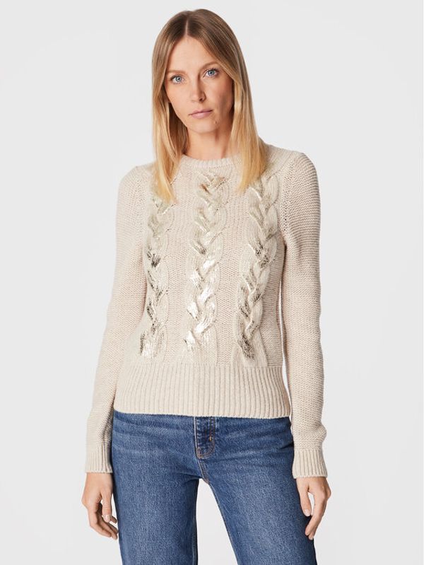 Marella Marella Пуловер Felino 33662727 Бежов Regular Fit