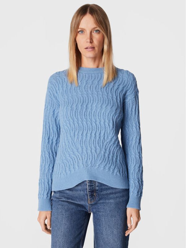 Marella Marella Пуловер Nille 33661227 Син Relaxed Fit