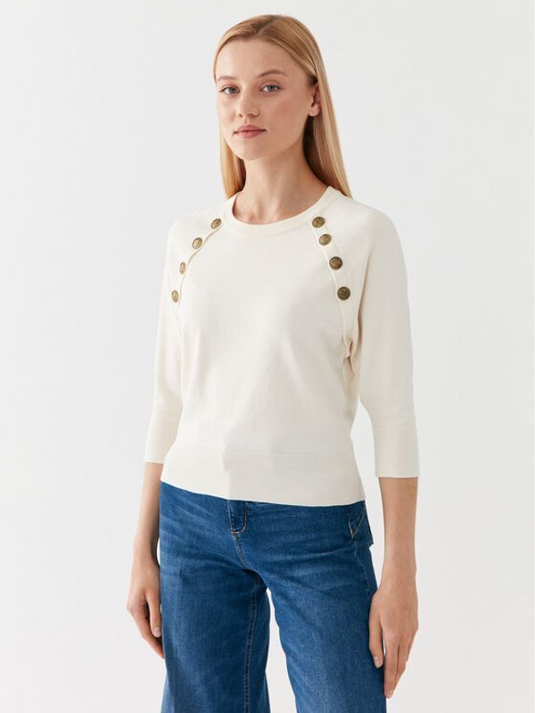 Marella Marella Пуловер Ossido 2333660437 Екрю Regular Fit