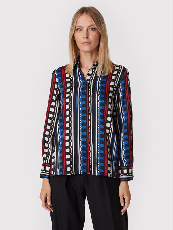 Marella Marella Риза Funghi 31160228 Цветен Regular Fit