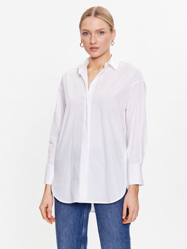 Marella Marella Риза Ninfa 31960228 Бял Regular Fit