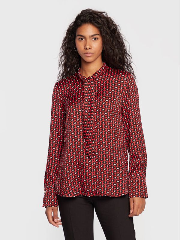 Marella Marella Риза Sovrana 31161026 Червен Regular Fit