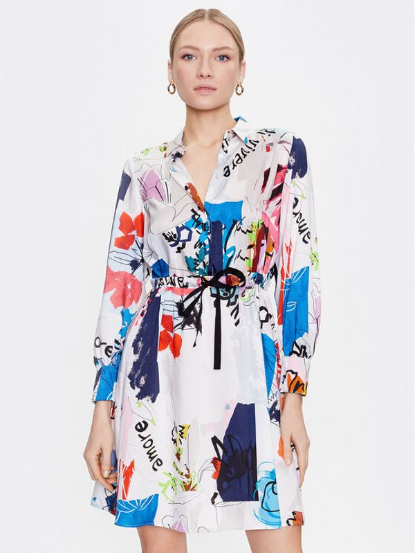 Marella Marella Рокля тип риза Alcuno 2332210831 Цветен Regular Fit