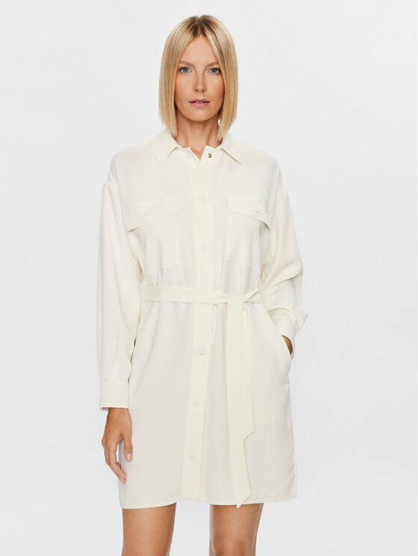 Marella Marella Рокля тип риза Echi 2332260933200 Екрю Regular Fit