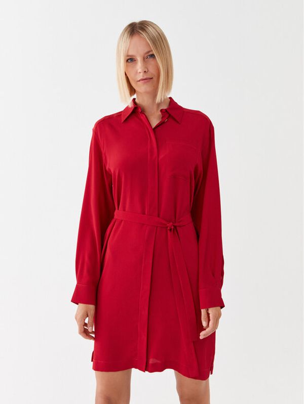 Marella Marella Рокля тип риза Ignaro 2332260537200 Червен Regular Fit