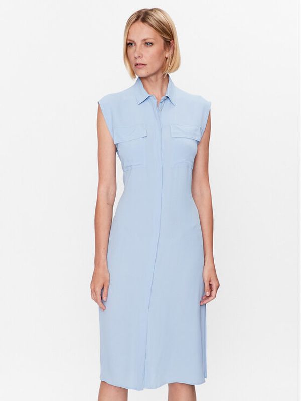 Marella Marella Рокля тип риза Malibu 2332210135 Син Regular Fit