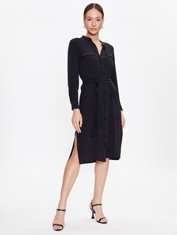 Marella Marella Рокля тип риза Oporto 2332211131 Черен Regular Fit