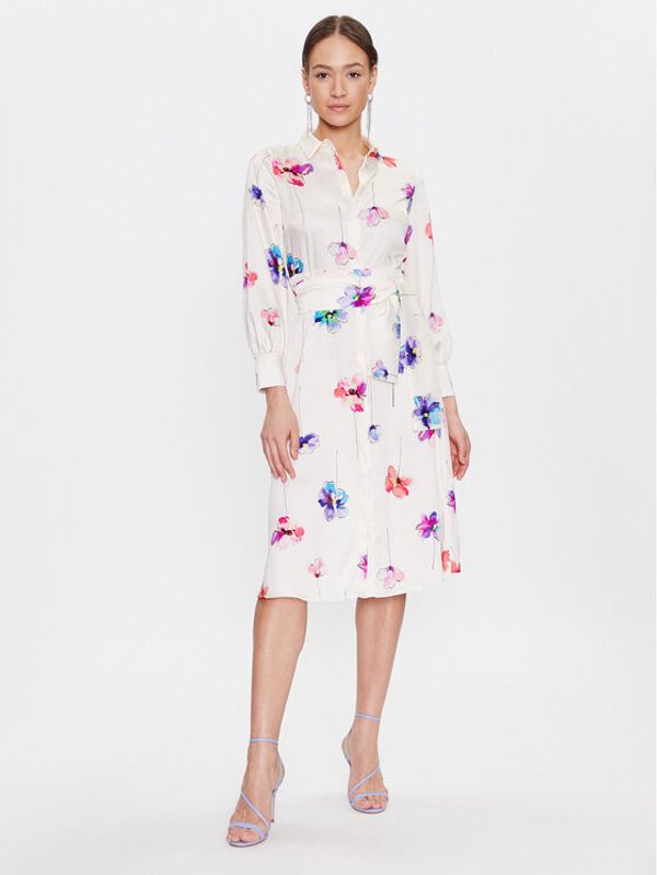 Marella Marella Рокля тип риза Tales 2332210731 Екрю Regular Fit