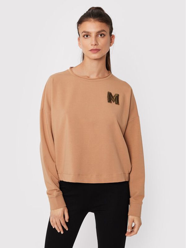 Marella Marella Суитшърт Moscato 39260427 Кафяв Relaxed Fit