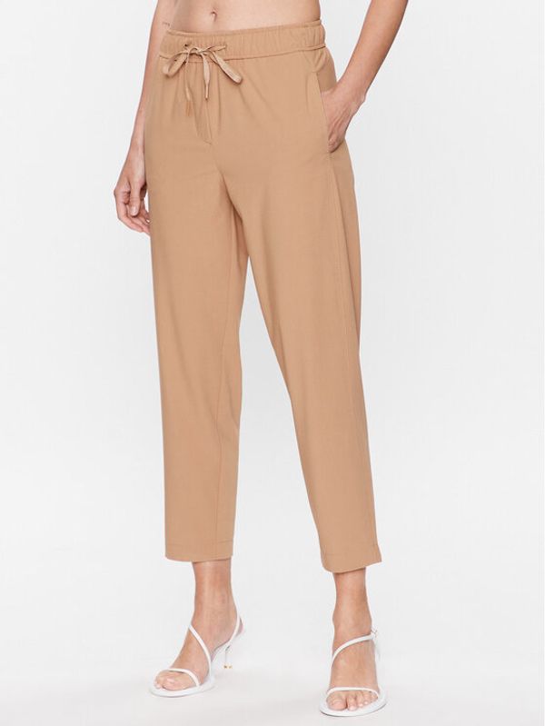 Marella Marella Текстилни панталони Coro 2331310935 Бежов Regular Fit