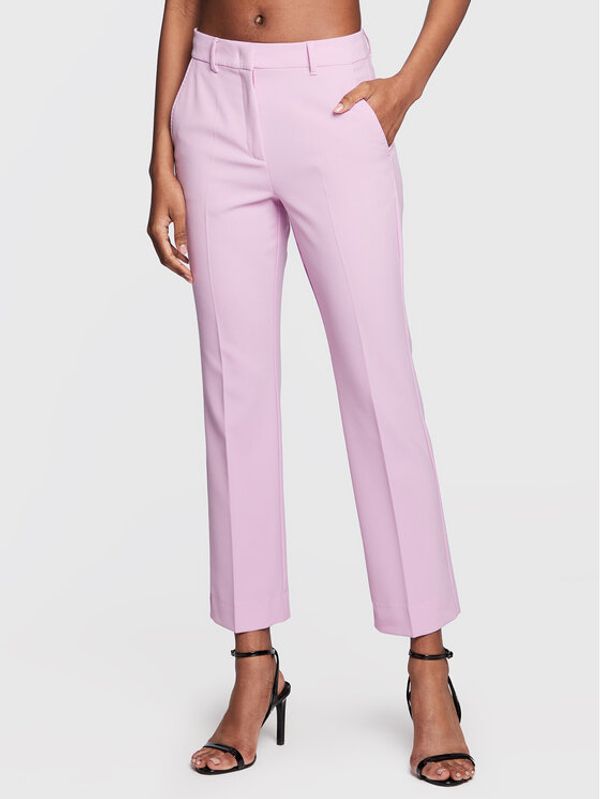 Marella Marella Текстилни панталони India 2331312331 Виолетов Regular Fit