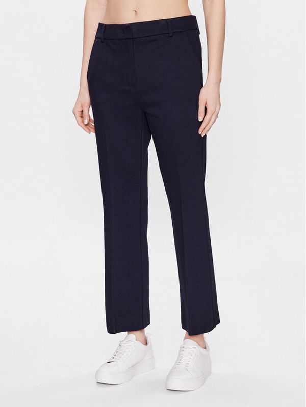 Marella Marella Текстилни панталони Zodiaco 2337810234 Тъмносин Regular Fit