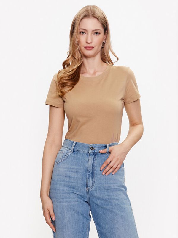 Marella Marella Тишърт Agito 2339710135 Бежов Regular Fit