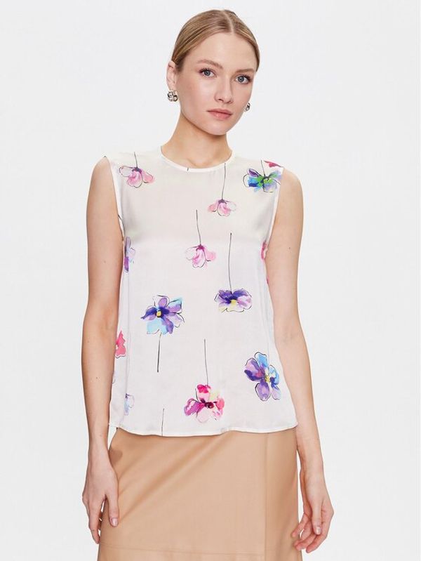 Marella Marella топ Ovada 2331610131 Екрю Regular Fit