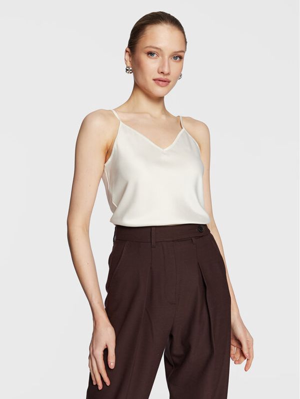 Marella Marella топ Rolf 31660129 Бял Regular Fit