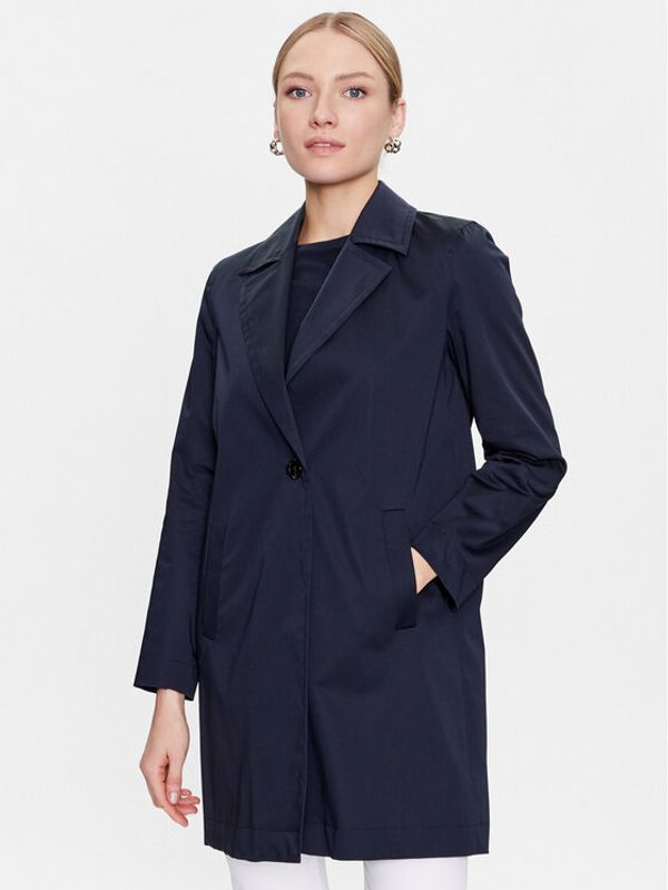 Marella Marella Тренч Agordo 2330210531 Тъмносин Regular Fit