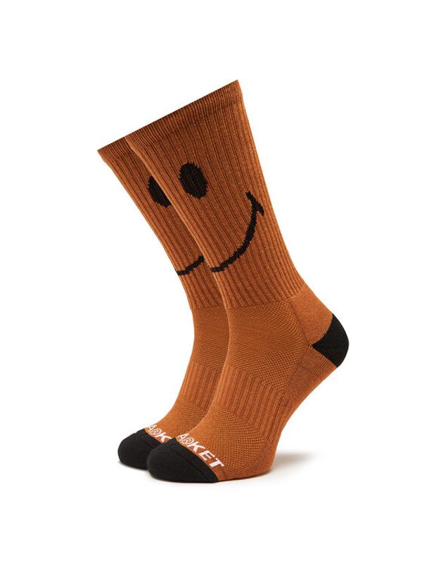 Market Market Дълги чорапи unisex Smiley 360001158 Кафяв