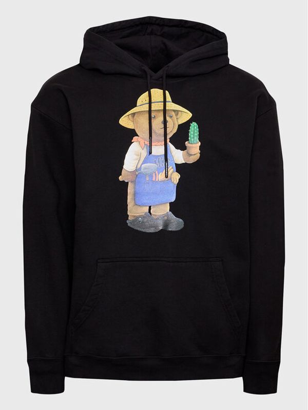 Market Market Суитшърт Botanical Bear 397000479 Черен Regular Fit