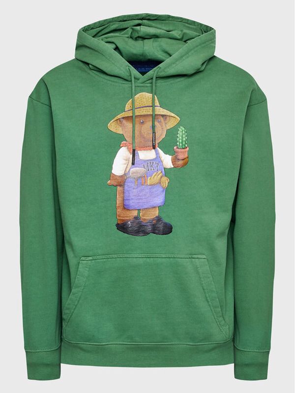 Market Market Суитшърт Botanical Bear 397000479 Зелен Regular Fit