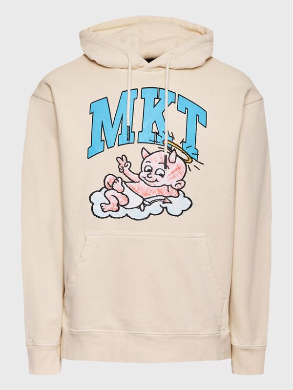 Market Market Суитшърт Lil Devil 397000473 Екрю Regular Fit