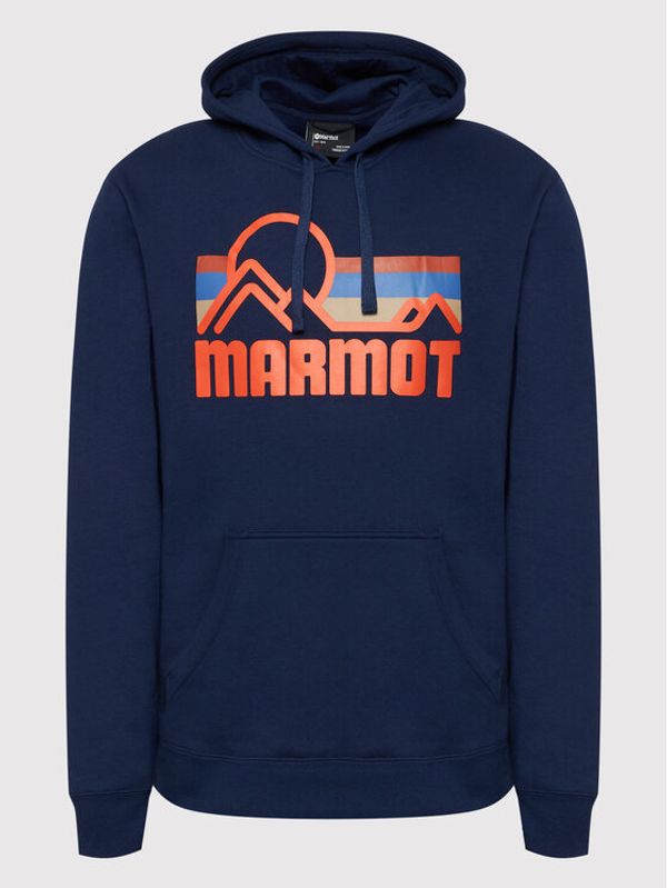 Marmot Marmot Суитшърт 49360 Тъмносин Regular Fit