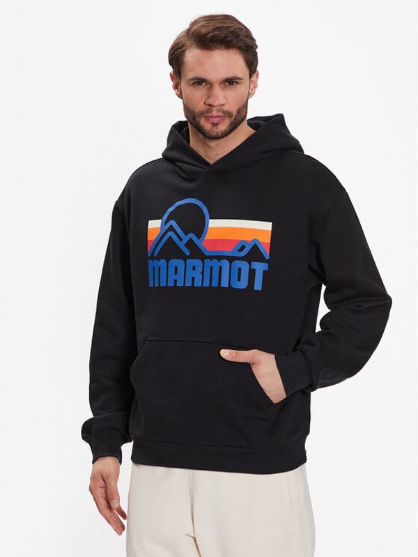 Marmot Marmot Суитшърт M14258 Черен Regular Fit
