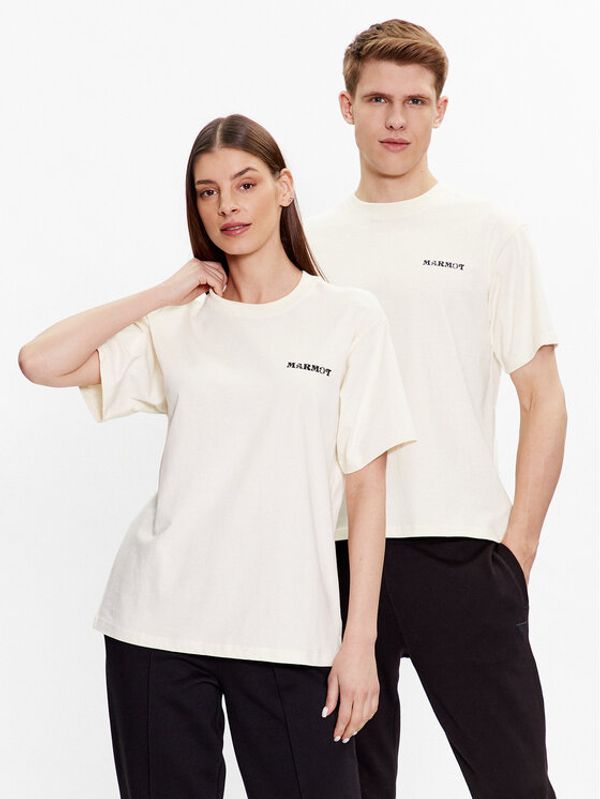 Marmot Marmot Тишърт M14126 Екрю Regular Fit