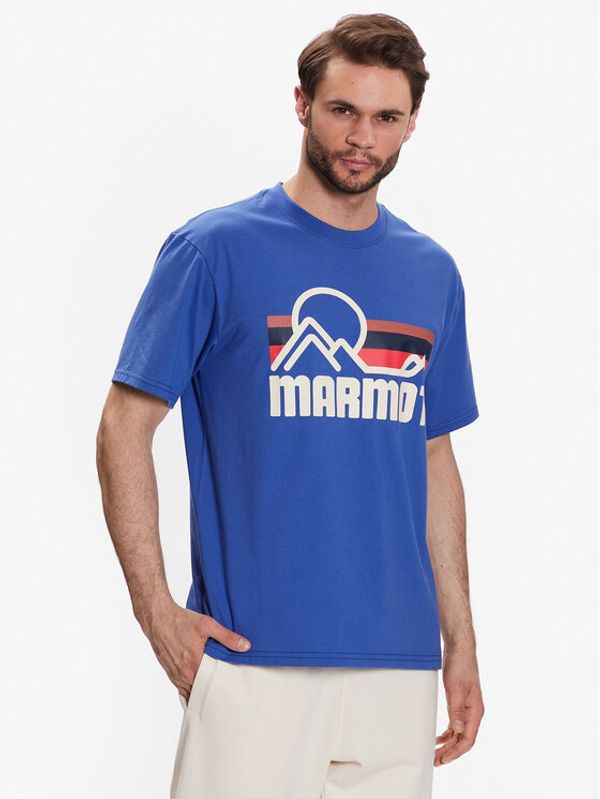 Marmot Marmot Тишърт M14253 Син Regular Fit