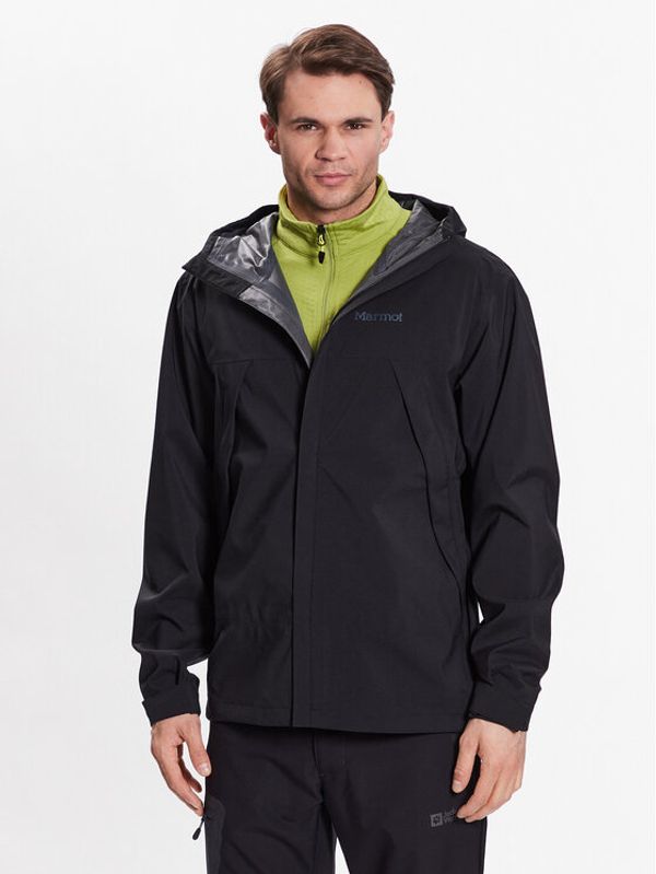 Marmot Marmot Яке за дъжд 14500 Черен Regular Fit