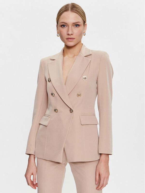 Maryley Maryley Блейзър 23EB139/M12/43PE Бежов Slim Fit