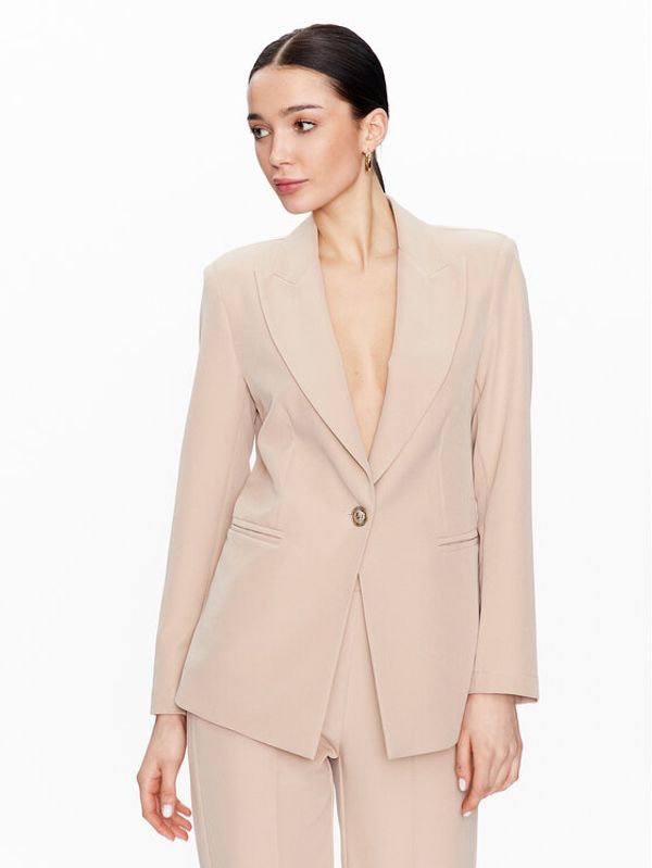 Maryley Maryley Сако 23EB187/M12 Бежов Regular Fit